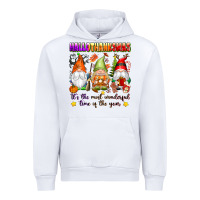White hallothanksmas its the most wonderful time of the Urban Hoodie - texasbilliewilder