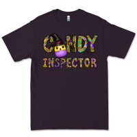 Plum Candy Inspector Premium Tee - CowhideDigitalArt