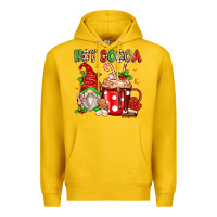 Lemon hot cocoa gnome Premium Hoodie - texasbilliewilder