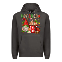 Smoke hot cocoa gnome Premium Hoodie - texasbilliewilder