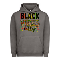 Pigment Tornado Black vibes only juneteenth Urban Hoodie - Zillion Design Studio