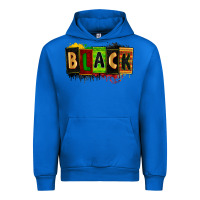 Cobalt Black juneteenth Urban Hoodie - Zillion Design Studio