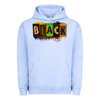 Pigment Grape Ice Black juneteenth Urban Hoodie - Zillion Design Studio