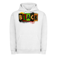 Pigment Lunar Rock Black juneteenth Urban Hoodie - Zillion Design Studio