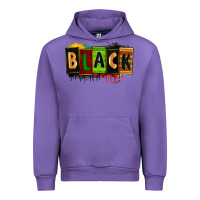 Tulip Black juneteenth Urban Hoodie - Zillion Design Studio