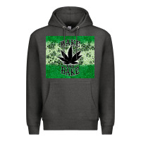 Charcoal Heather wake and bake tumbler3 Premium Hoodie - CTS Tumbler Store