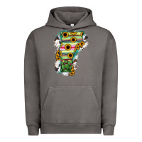 Pigment Tornado Vermont State Map Urban Hoodie - RanaPortraitStore
