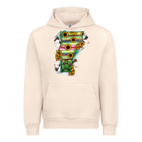 Sandshell Vermont State Map Urban Hoodie - RanaPortraitStore