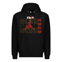 Black senior senior senior 2023 Premium Hoodie - Zillion Design Studio
