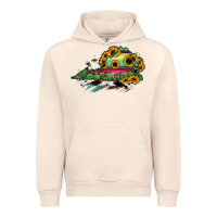 Sandshell Virginia State Map Urban Hoodie - RanaPortraitStore