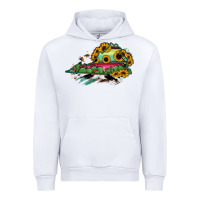 White Virginia State Map Urban Hoodie - RanaPortraitStore
