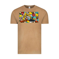 Vintage Camel excavator sippy Vintage Tee - Artiststas