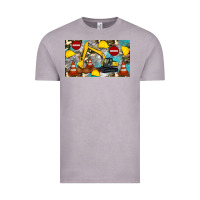 Vintage Zinc excavator sippy Vintage Tee - Artiststas