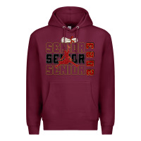 Burgundy senior senior senior 2023 Premium Hoodie - Zillion Design Studio