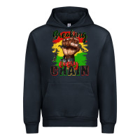 Navy Breaking every chain juneteenth Urban Hoodie - Zillion Design Studio