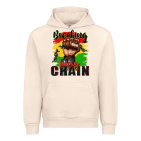 Sandshell Breaking every chain juneteenth Urban Hoodie - Zillion Design Studio