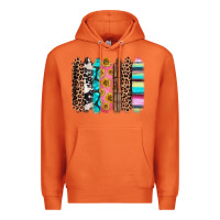 Carrot Western brushstrokes Premium Hoodie - CTS Tumbler Store
