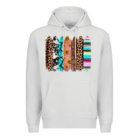 Dove Grey Western brushstrokes Premium Hoodie - CTS Tumbler Store