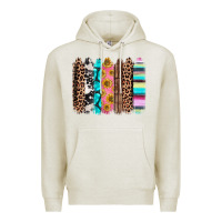 Oatmeal Heather Western brushstrokes Premium Hoodie - CTS Tumbler Store