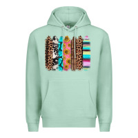 Seafoam Western brushstrokes Premium Hoodie - CTS Tumbler Store