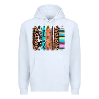 White Western brushstrokes Premium Hoodie - CTS Tumbler Store