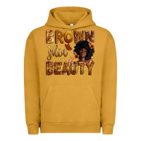 Pigment Peanut Butter brown skin beauty Urban Hoodie - Zillion Design Studio