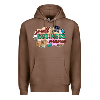 Chestnut small business mama Premium Hoodie - Zillion Design Studio