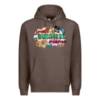 Coffee small business mama Premium Hoodie - Zillion Design Studio