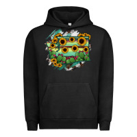 Pigment Black washingTon State Map Urban Hoodie - RanaPortraitStore