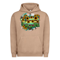 Pigment Burro washingTon State Map Urban Hoodie - RanaPortraitStore