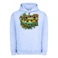 Pigment Grape Ice washingTon State Map Urban Hoodie - RanaPortraitStore