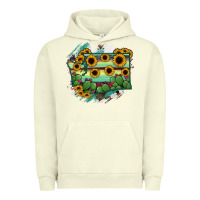 Pigment Pistachio washingTon State Map Urban Hoodie - RanaPortraitStore