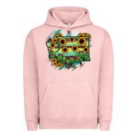 Pigment Salmon washingTon State Map Urban Hoodie - RanaPortraitStore