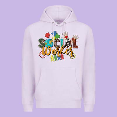 Social Worker Premium Hoodie Designed By Zillion Design Studio