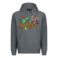 Rock social worker Premium Hoodie - Zillion Design Studio