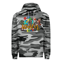 Slate Camo social worker Premium Hoodie - Zillion Design Studio