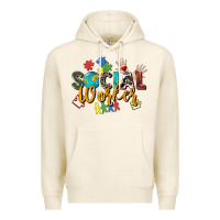 Tofu social worker Premium Hoodie - Zillion Design Studio