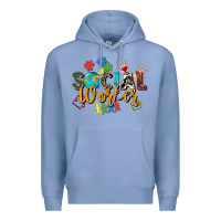 Colony Blue social worker Premium Hoodie - Zillion Design Studio