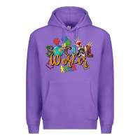 Purple social worker Premium Hoodie - Zillion Design Studio