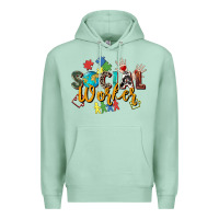 Seafoam social worker Premium Hoodie - Zillion Design Studio