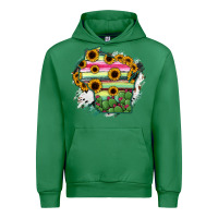Emerald Wisconsin State Map Urban Hoodie - RanaPortraitStore