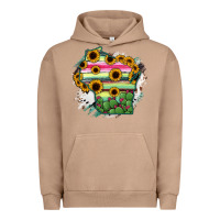 Pigment Burro Wisconsin State Map Urban Hoodie - RanaPortraitStore