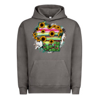 Pigment Tornado Wisconsin State Map Urban Hoodie - RanaPortraitStore