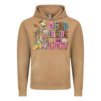 Vintage Camel easter dead inside but lucky  with skeleton Vintage Hoodie - AdoDesignShop