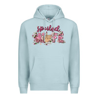 Blue Mist spoiled wife Premium Hoodie - Zillion Design Studio