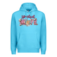 Ocean Blue spoiled wife Premium Hoodie - Zillion Design Studio