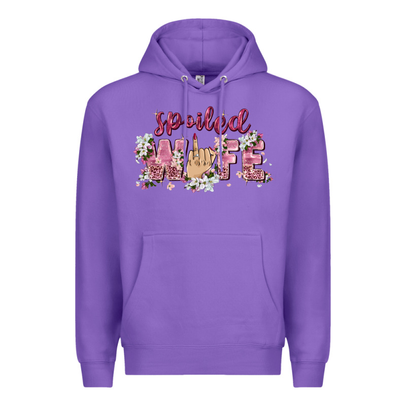 Spoiled Wife Premium Hoodie by Zillion Design Studio | Teevron