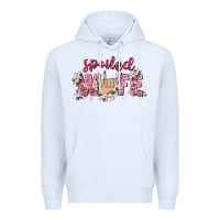 White spoiled wife Premium Hoodie - Zillion Design Studio
