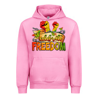 Fuchsia Pink We are black history juneteenth Urban Hoodie - Zillion Design Studio