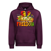 Mauve Wine We are black history juneteenth Urban Hoodie - Zillion Design Studio